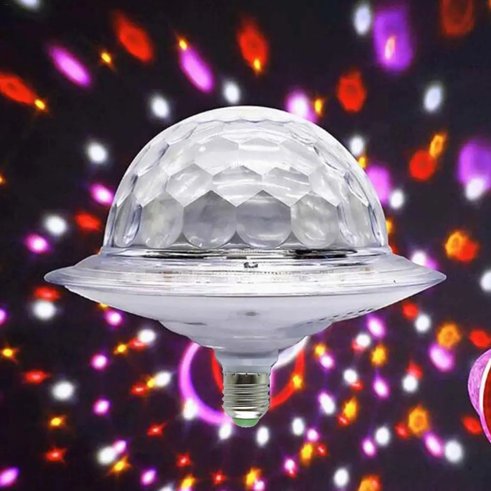 

Colorful Crystal Magic Ball Rotating Stage Lights For KTV Box Bar Party Christmas Decoration