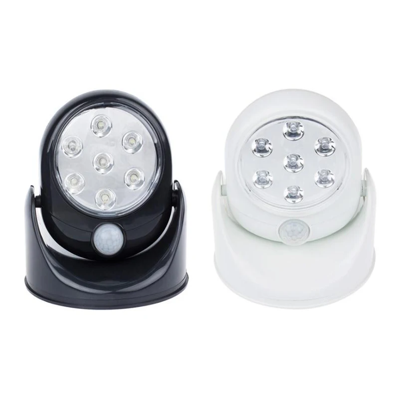 LED Infrared Sensor Wall Lamp Cordless Sensor Light Motion Activated