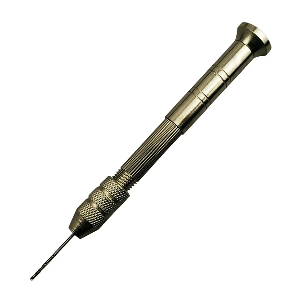 

Mini Hand Drill Chuck Wood Tools + Micro Twist Bit for Jewelry High Speed Steel Twist Drills Rotary Outdoor Tools Wood Drilling