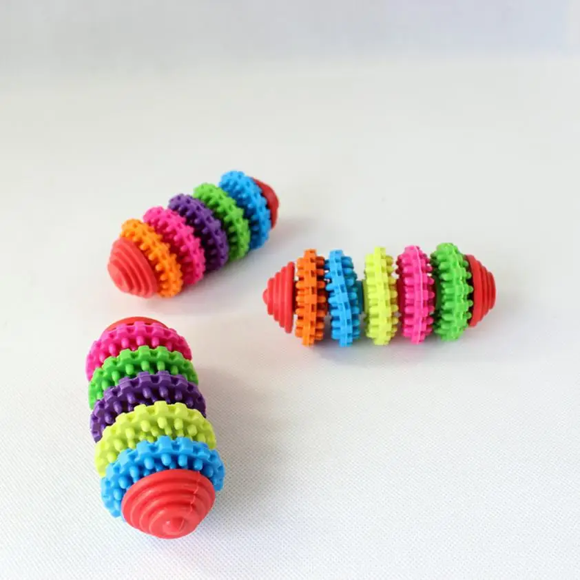 Jual P et Dog Puppy Karet Gigi Gigi Mengunyah Tulang Bermain pelatihan Mengambil Menyenangkan Mainan Hot Jouets pour animaux 1 Brinquedos pet 7jul21