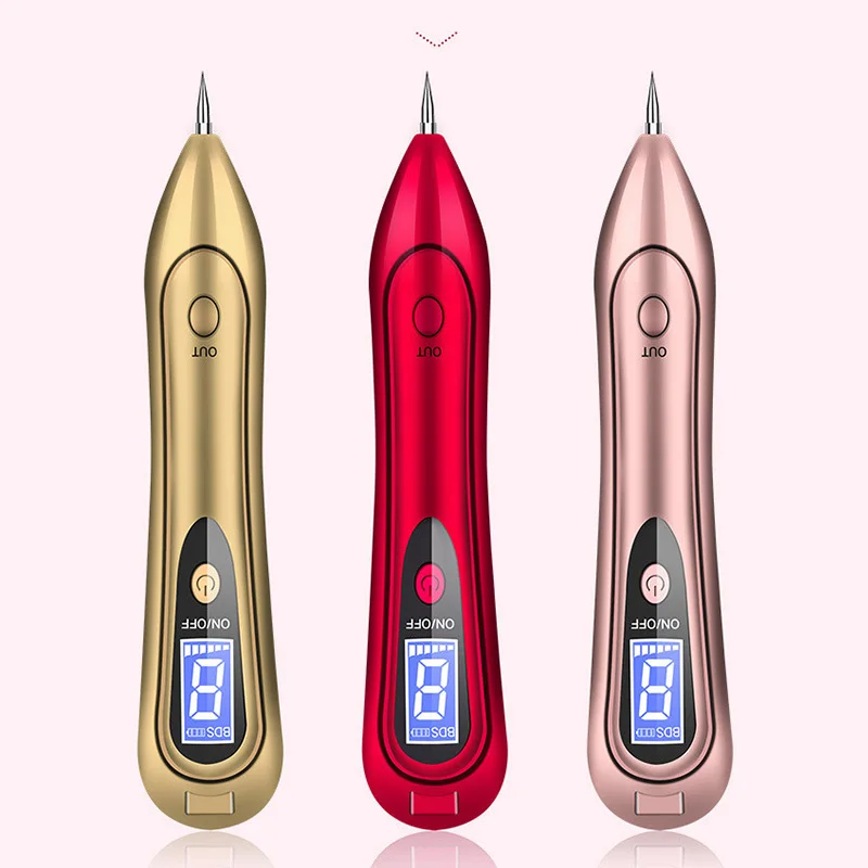 

2018 New Fashion LCD Display Sweep Mole Dark Spot Remover Machine Face Makeup Tool Freckle Moles Removal USB Pen