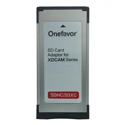 Onefavor SD/SDHC/SDXC до 34 мм express card reader sxs адаптер для sony ex280 EX350