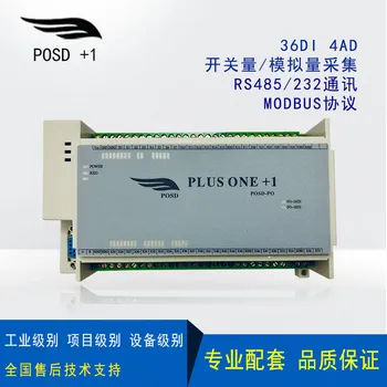 

Voltage collector / analog acquisition module 4AD + 36DI modbus protocol RS485 / 232