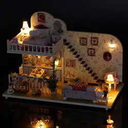 Набор для творчества подарков головоломки игрушки для DIY Модель коттеджа в деревне