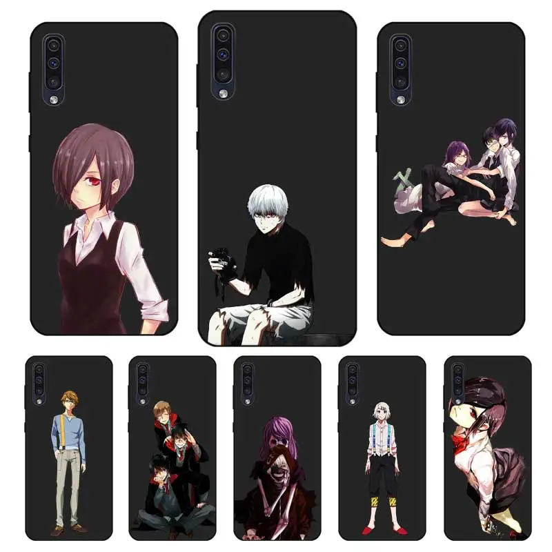 N443 одежда с надписью Tokyo Ghoul Черный силиконовый чехол для samsung Galaxy A2 Core A6 A7 A8 A9 A10 A30