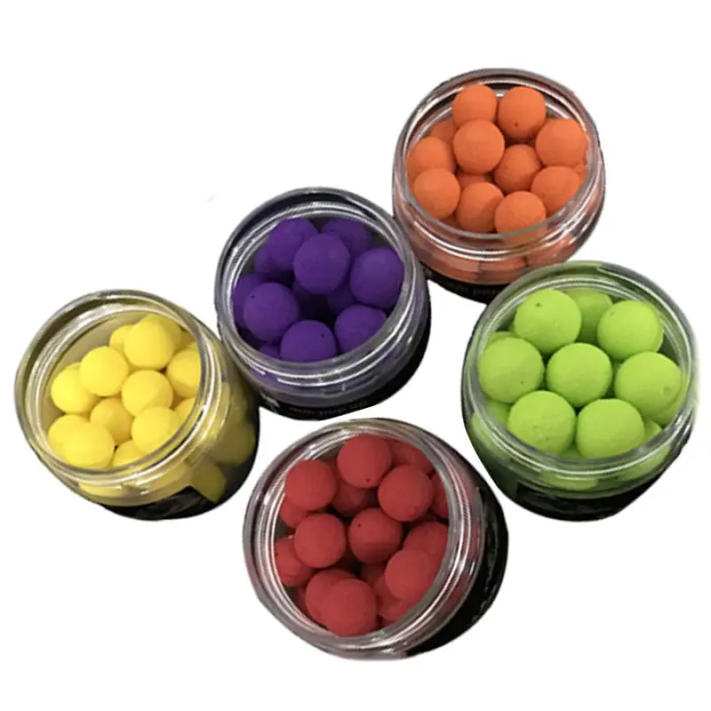 1 Box Smell Fishing Lure Boilies Floating Carp Baits Soluble in Water 14mm