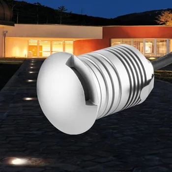 

Outdoor Light Ingrond Ip67 12v 3w Low Voltage Waterproof Led Deck Step Stair Underground Garden Light Wall Floor Lamp 10pcs/lot