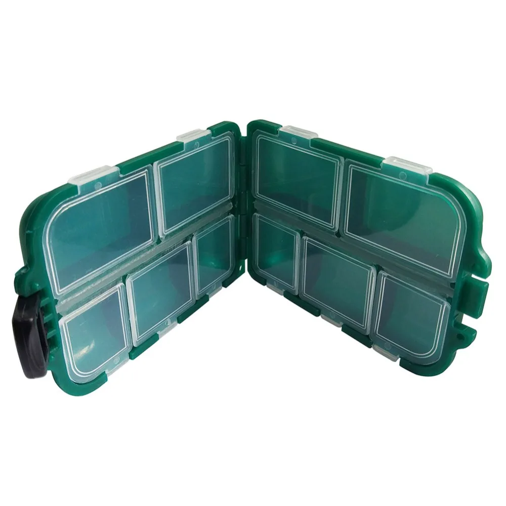 

1-piece Strong Plastic Fishing Box pesca Compartments Storage Case Box Lure Spoon Hook Bait Tackle Box Fishing Accessory Boxes