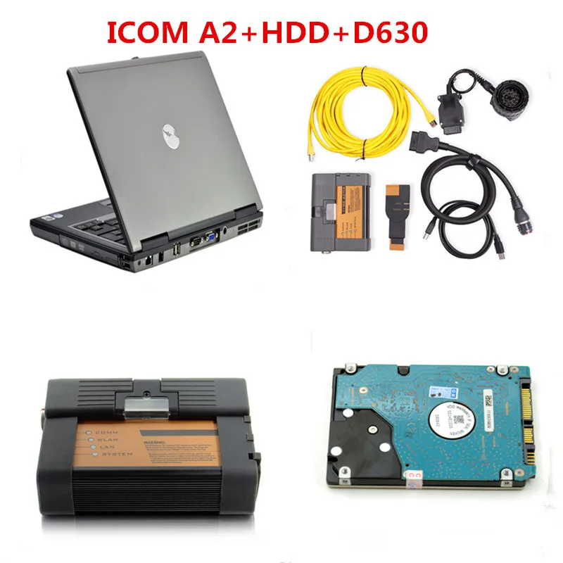 

For BMW ICOM A2+B+C Diagnostic & Programming Tool with HDD 2019.05 Software and Laptop D630 with Expert model DHL Free Ship