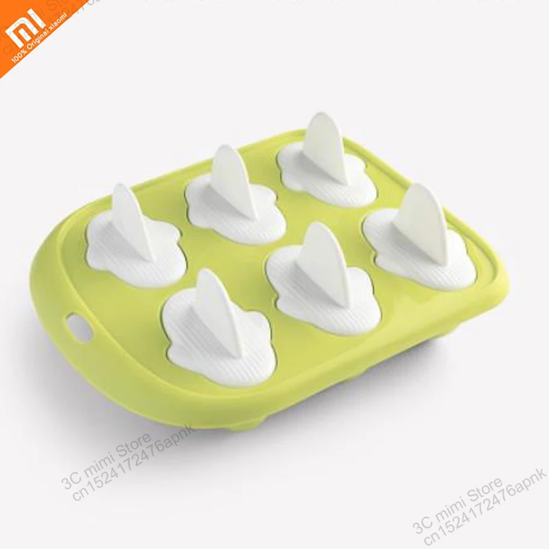 

Original xiaomi mijia ice mold PP ice cube 6 hole food grade pudding mold home kitchen accessories smart home
