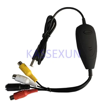 

2017 new analog video audio capture covert analog video audio to MP3 via PC for Windows7 64bit Win8 with snapshot free shipping