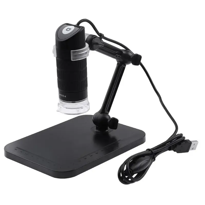 

Portable USB Digital Microscope 1000X 8 LED Digital Microscope Endoscope Zoom Magnifier USB Digital Holder Soldering Stand Lamp