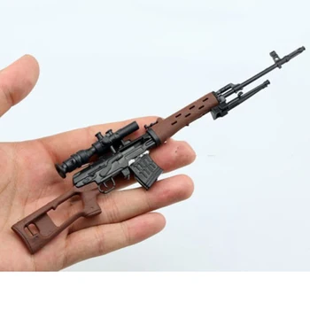 

1/6 Scale Toy Weapon SVD Sniper Rifle Gun Model Action Figure For 12" Soldiers Action Figures Dolls