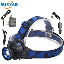 Cree Q5 font b LED b font 3000LM Frontal font b Led b font Headlamp Headlight