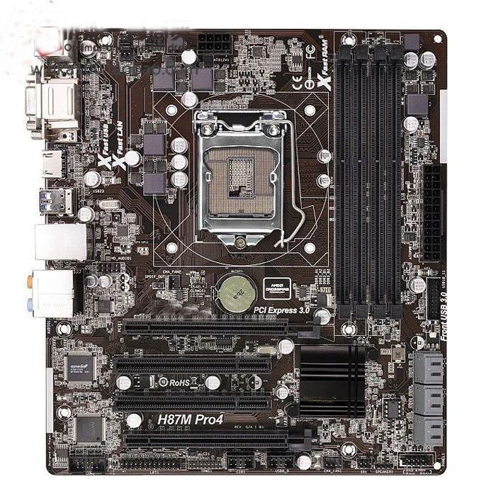 H87M Pro4 H87 motherboard all solid LGA1150 platform support I5 4430