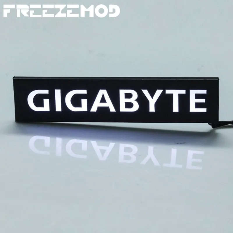 FREEZEMOD специальная видеокарта светодиодный светильник с многоцветным. XYD-GIGABYTE