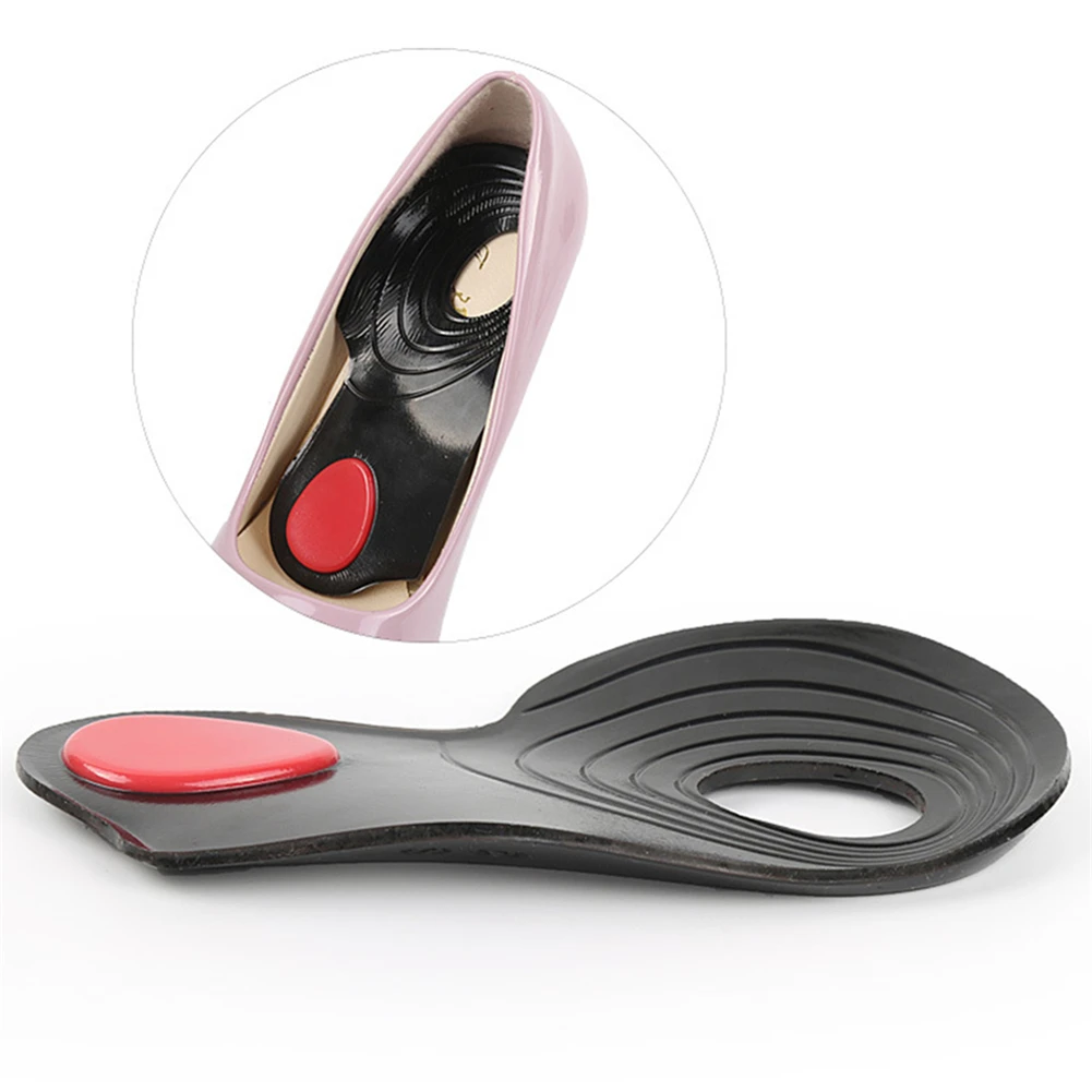 

YJSFG HOUSE Unisex Orthotic Arch Support Shoe Pad Silicone Insoles Insert Cushion for Men Women Shoes Insole