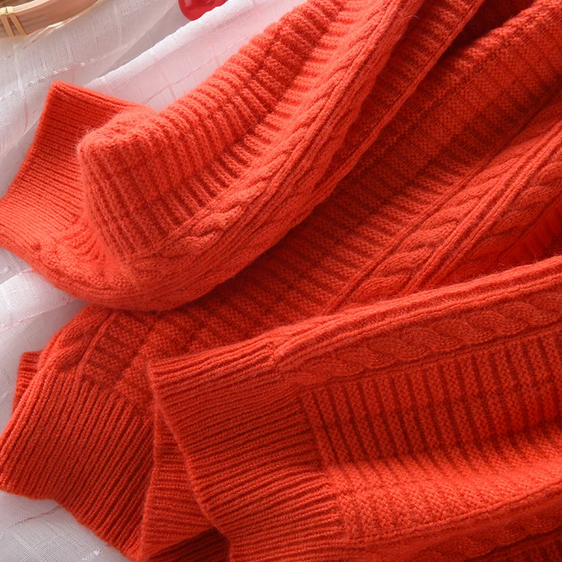 women's casual round neck loose sleeve sweater female solid color sweater retro plaid simple fashion cashmere s women's casual round neck loose sleeve sweater female solid color sweater retro plaid simple fashion cashmere s