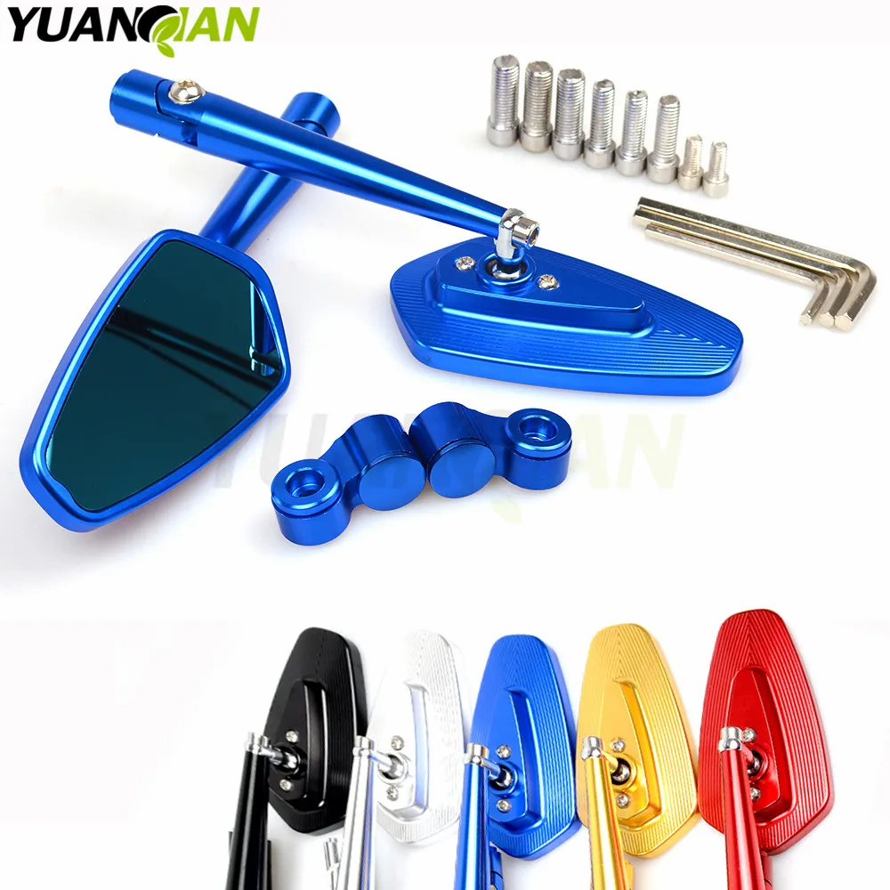 

Mirrors Motorcycle accessories side Mirror CNC aluminum Mirror Rearview For yamaha FJR1300 1200 FZR 1000 TMAX 530 500 TMAX530