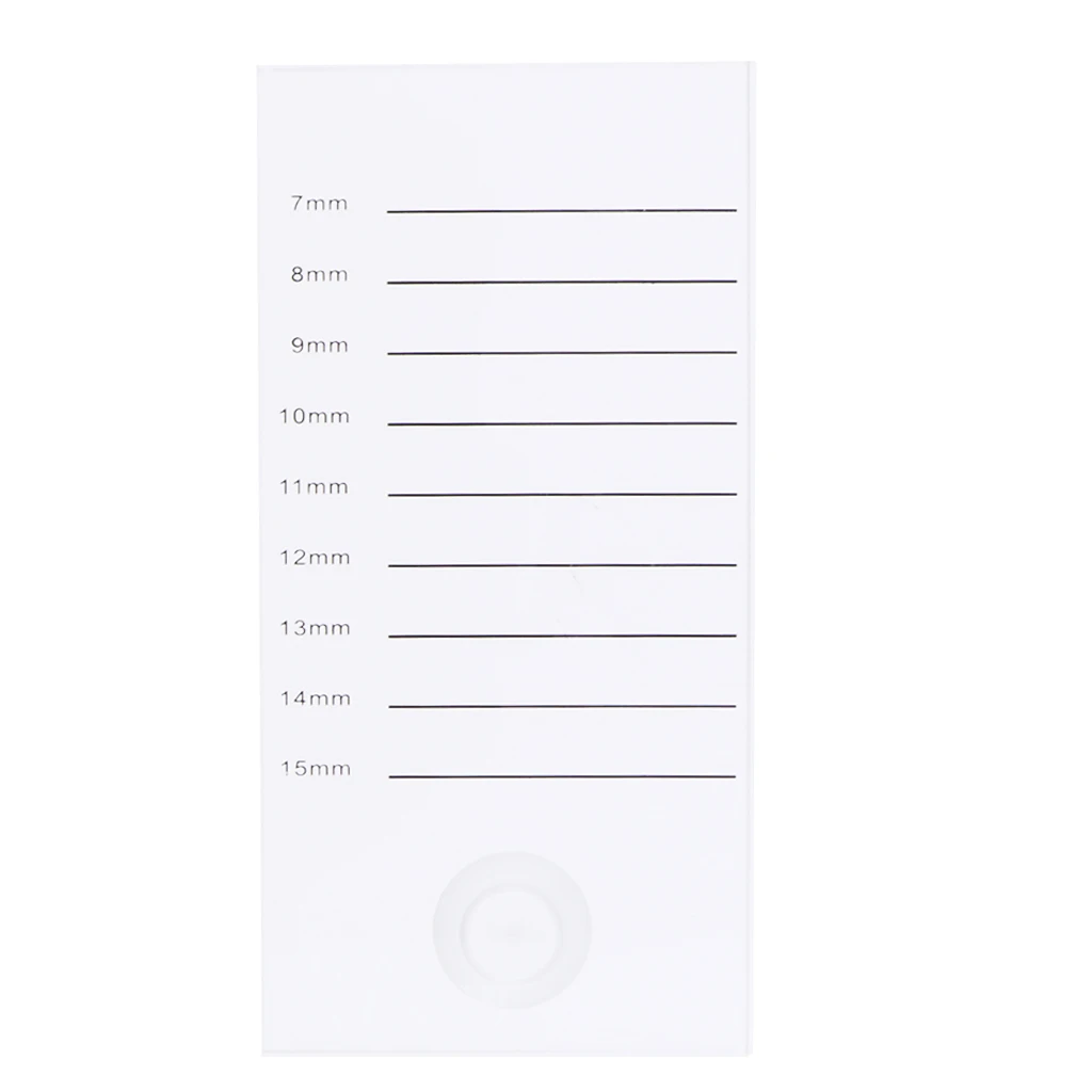 Eyelash Extension Pallet Acrylic Lash Tile Hand Plate Lash Holder Eyelash Tools Adhesive Glue Pallet Holder