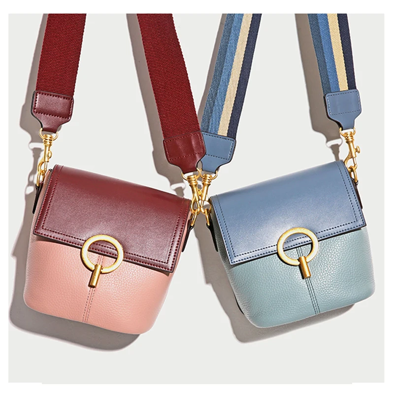 

Crossbody bag women fashion bucket bag Luxury Handbags Designer Shoulder messenger bag ladies high quality real cow leather