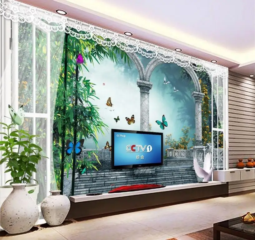 

Europea retro photo wallpaper custom 3d vinyl wallpapers non-woven desktop wallpaper