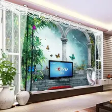 Европейские ретро фото обои на заказ 3d Виниловые обои нетканые обои для рабочего стола