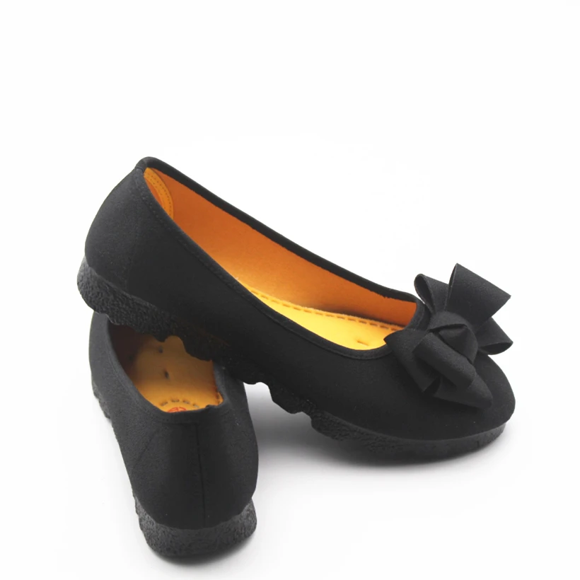 Cresfimix women fashion spring & summer slip on flat shoes lady comfortable black loafers lady cool flock summer shoes a303