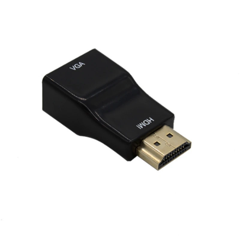 Конвертер hdmi vga Кабель адаптер HDMI2VGA для ПК ноутбука настольного планшета