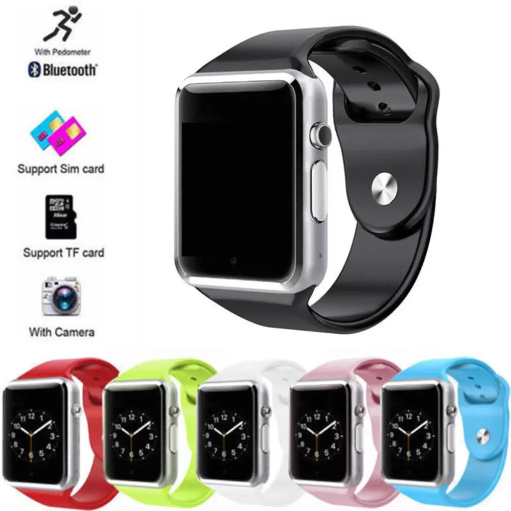 

Android Wear A1 Smart Wrist Watch Bluetooth Waterproof GSM Phone Large-Capacity SIM SMS For Android Samsung iPhone
