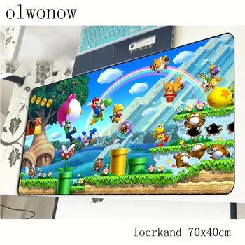 

Mario mouse pad 70x40cm cute mousepads best gaming mousepad gamer hot sales large personalized mouse pads keyboard pc pad
