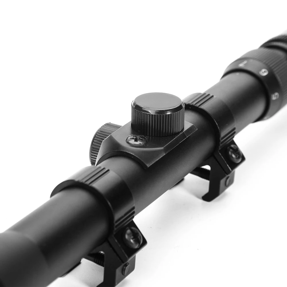 LUGER 3-7x28 Оптика прицел охота телескопический прицел для пневматический пистолет-пулемета оружие Fit 11 мм крепление Crosshair Scopes