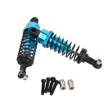 2pcs For 1/18 WLtoys A959 Upgrade Parts Aluminum Shock Absorber Front & Rear Fit RC Car 2pcs For 1/18 WLtoys A959 Upgrade Parts Aluminum Shock Absorber Front & Rear Fit RC Car