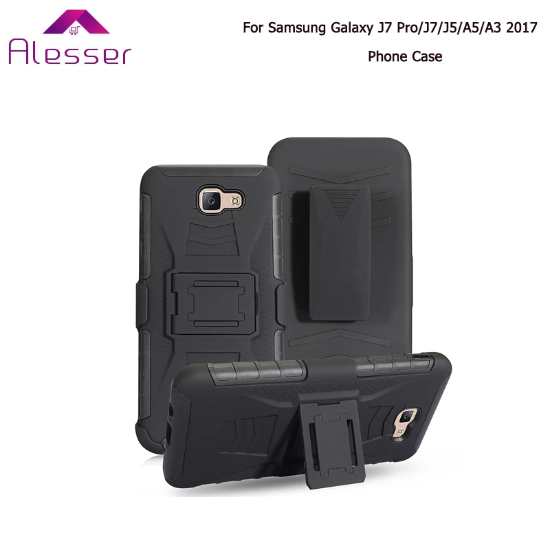 Alesser для samsung Galaxy J7 J5 2017 Pro клип-кейс с ремнем A5 A3 защитный чехол подставкой |