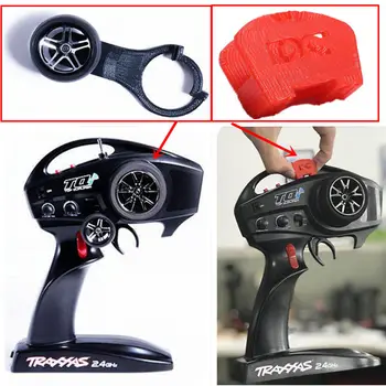 

One-hand Steering Wheel Controller One-handed Drivin For 1/10 Rc Crawler Car Traxxas Trx4 Trx-4 Ford Bronco Ranger UDR E-REVO