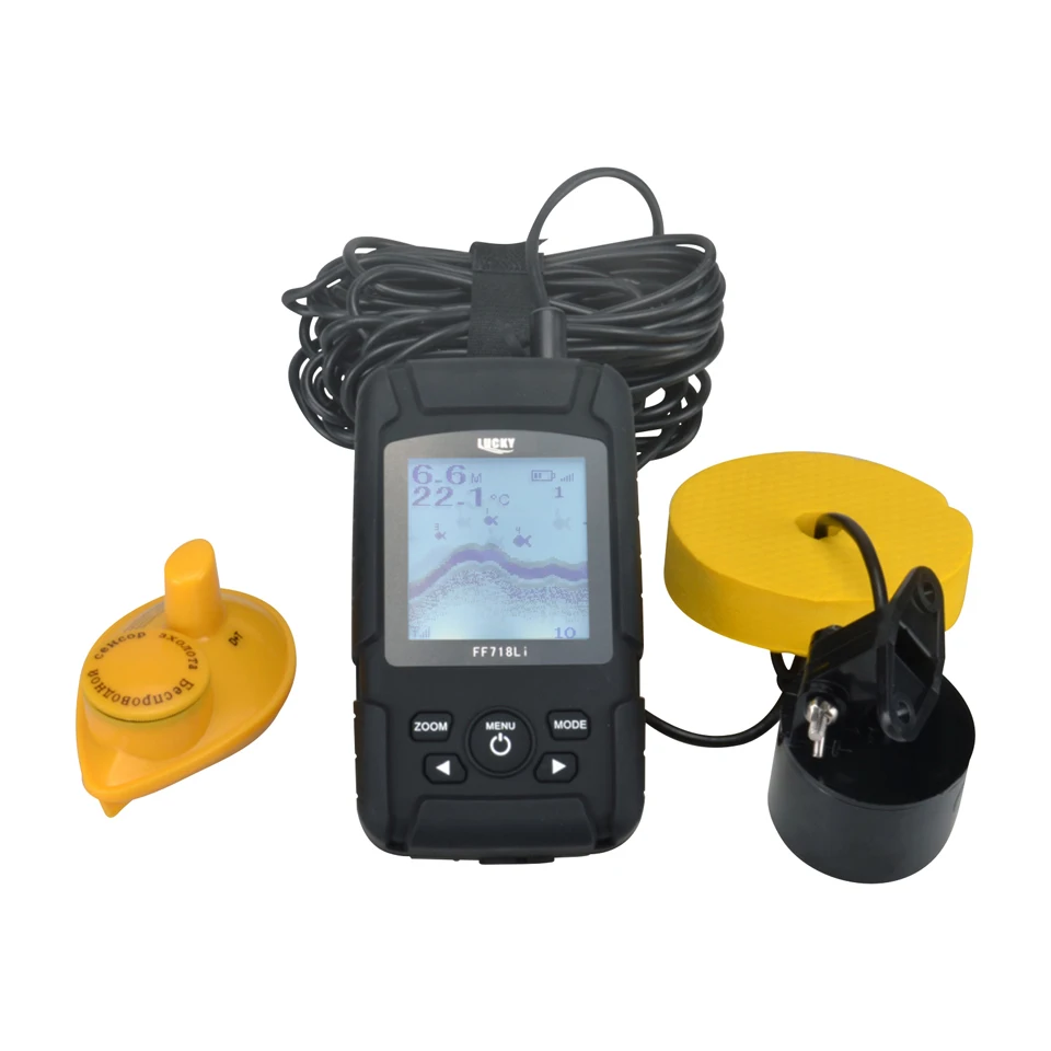 2016 New Wireless Wired 90 Degree Sonar Fish Finder Light Lure Sensor