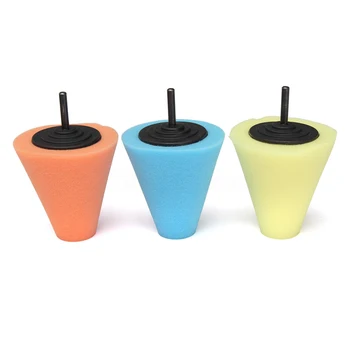 

Polishing Sponge Cone Pad Car Wheel Hub Care polishing Buffing Pad 130mm