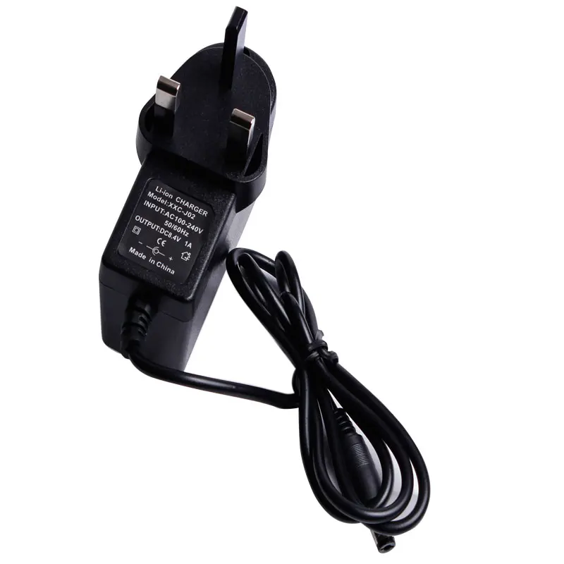Sofirn 8 4 V 1A адаптер 50/60Hz 18650 Литий Батарея Зарядное устройство DC 5 5*2 1 MM США ЕС