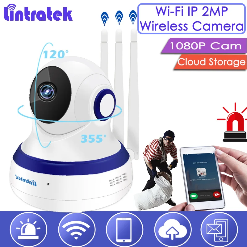 

Cloud Storage 3 Antennas Wifi Camera Wireless 1080P IP Cam 2MP Remote Control Baby Monitor cctv Security Camera surveillance S40