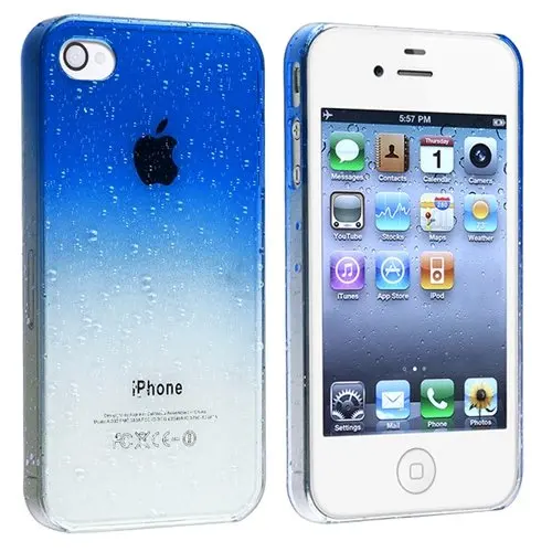 

for iPhone 5s Case iPhone 4s Case for Apple iPhone 4 5 SE 5s cover Waterdrop Ultra thin Crystal Hard Fundas Funda Coque Capa