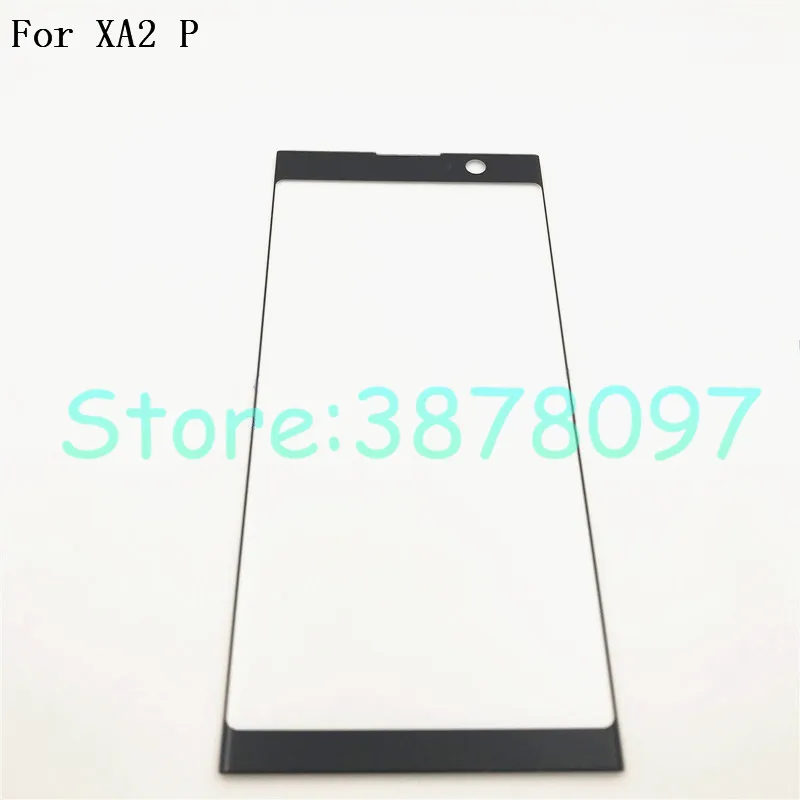 

New Original 6.0 inches For Sony Xperia XA2P XA2 Plus Front Glass Touch Screen LCD Outer Panel Top Lens Cover+Logo