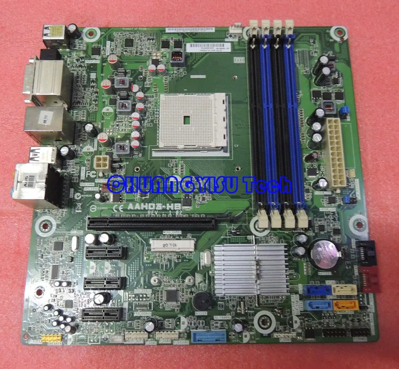 Бесплатная доставка для оригинальной материнской платы AAHD3 HB Hibiscus 655590 001 Socket FM1 DDR3