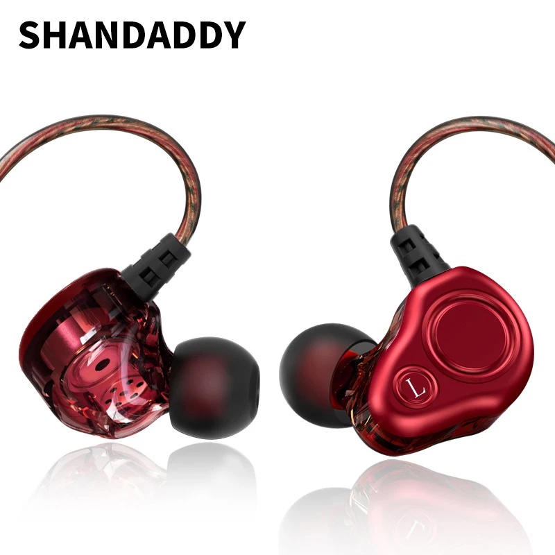 

Quad-core subwoofer Wired Earphone In-ear Headset Earbuds HIFI Earphones For IPhone Huawei 3.5mm Sport Gaming Headset With Mic
