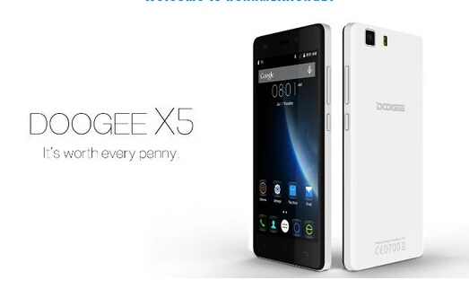 Оригинальный телефон Doogee X5/X5 Pro Динамик Для X5 MTK6580 четырехъядерный 5 0 дюйма 1280*720