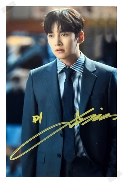 

signed Ji Chang Wook autographed original photo 6 inches free shipping 082017E