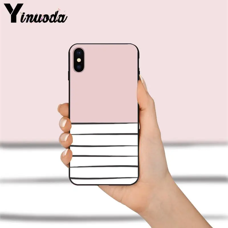 11pro MAX розовые полосы DIY Роскошный Высокий протектор на конце телефона чехол для