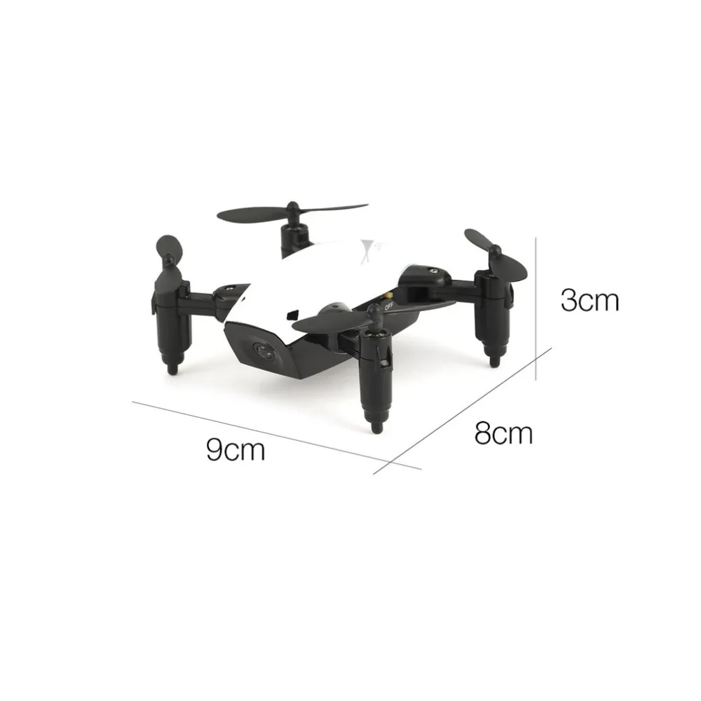 2,4 Ghz Mini Drones plegables RC Cámara Dron 3D Flip One-Key retorno modo sin cabeza soporte de altitud FPV WIFI 720 P HD RC Quadcopter