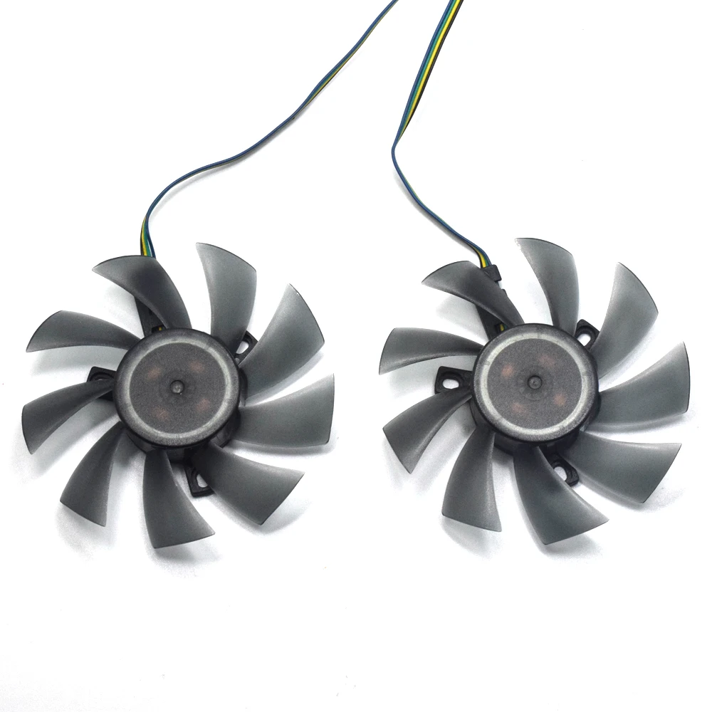 2 шт. кулер для XFX R9 270X / 280X 290X 370X 380X 390X MSI GTX 1060|Кулеры/вентиляторы/системы