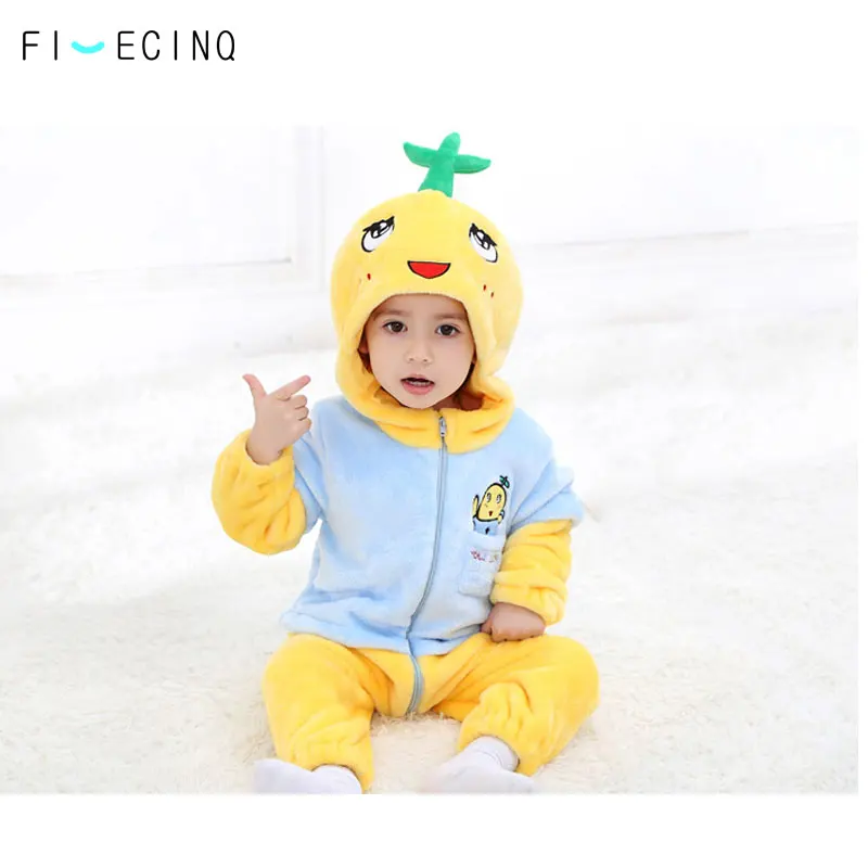 

Yellow Cartoon Costume Baby Boy Cute Onesie Kid Kigurumi Suit Toddler Clothes Childer Jumpsuit Zipper Outfit Carnival Festival