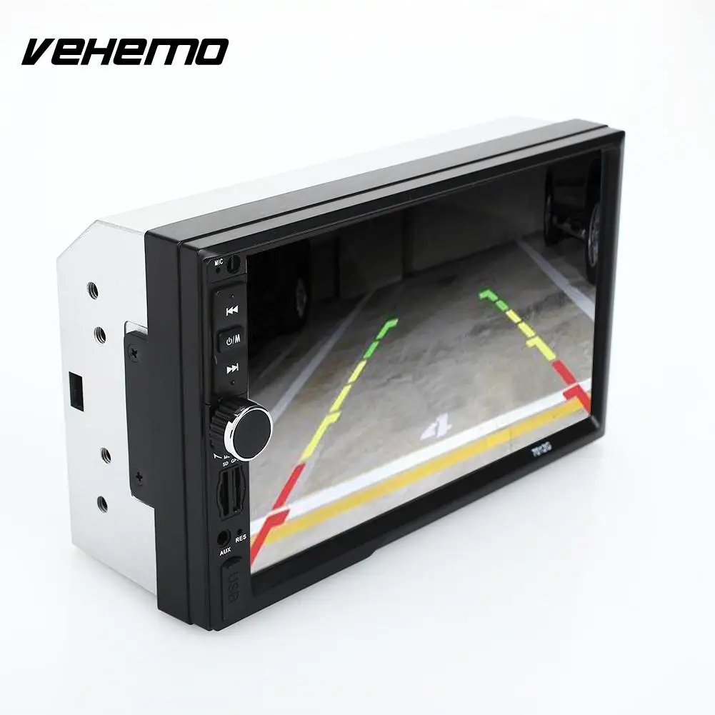 

Vehemo GPS Navigation Function with Rear Camera Car MP5 Player Multimedia Player Audio Video Player Support TF Card Automobile